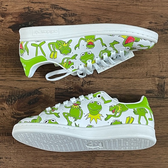 Adidas Stan Smith x The Muppets ‘Kermit The Frog’ (size mens 6/wmns 7) - Picture 2 of 8